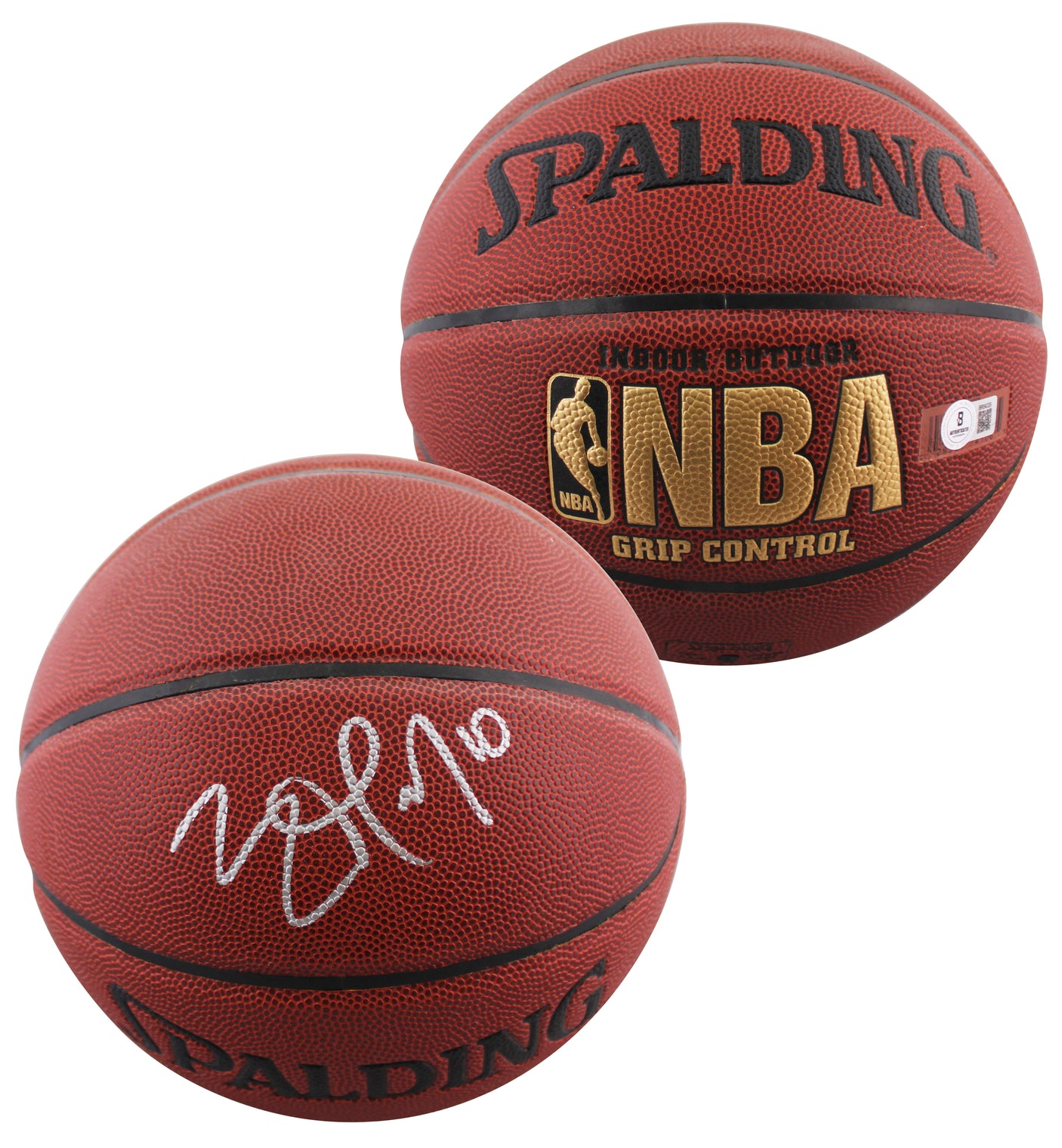 Rockets Eric Gordon Authentic Signed Spalding I/O Basketball BAS #BR84339