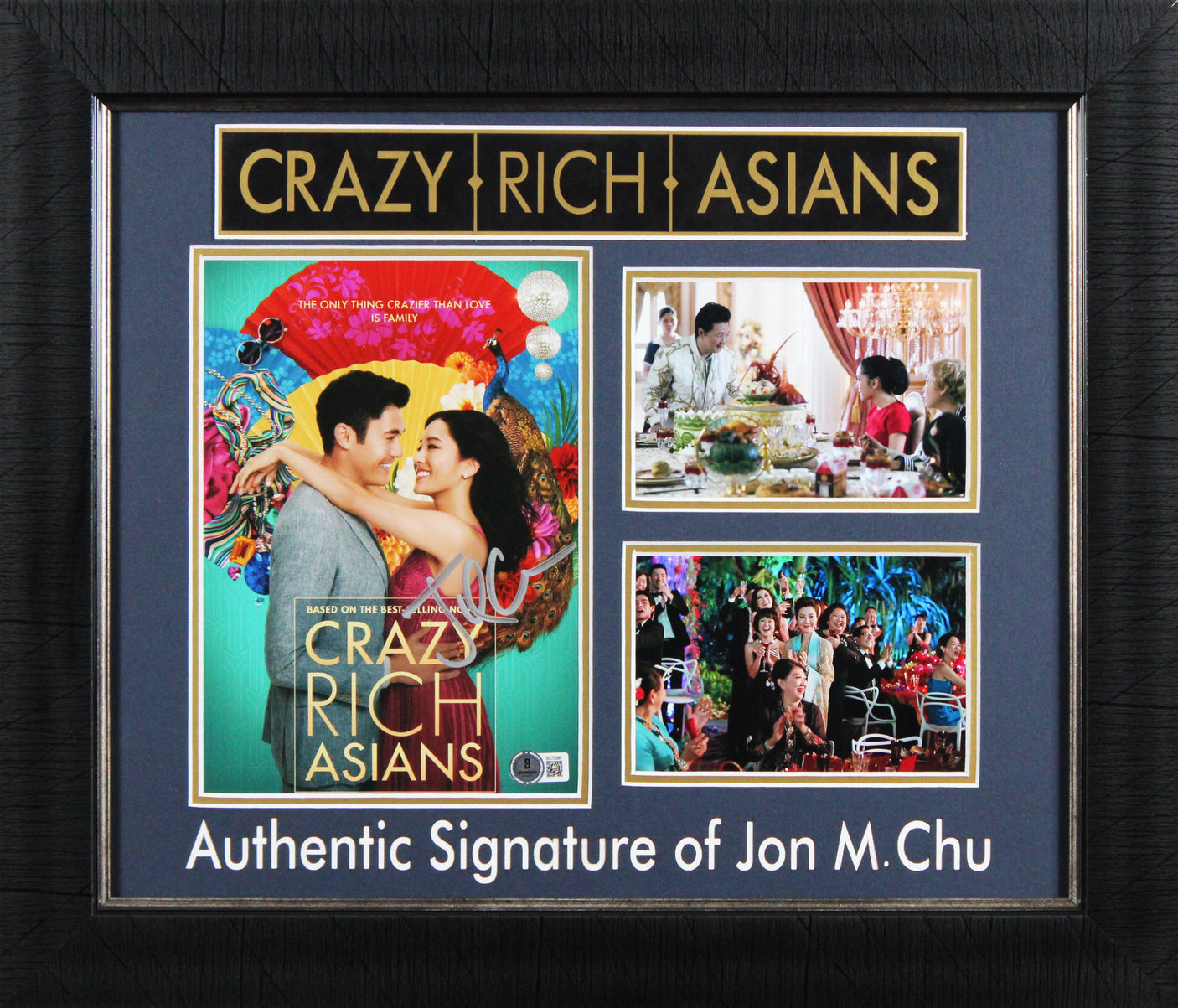 Jon M. Chu Crazy Rich Asians Authentic Signed 8x10 Framed Photo BAS #BS78086