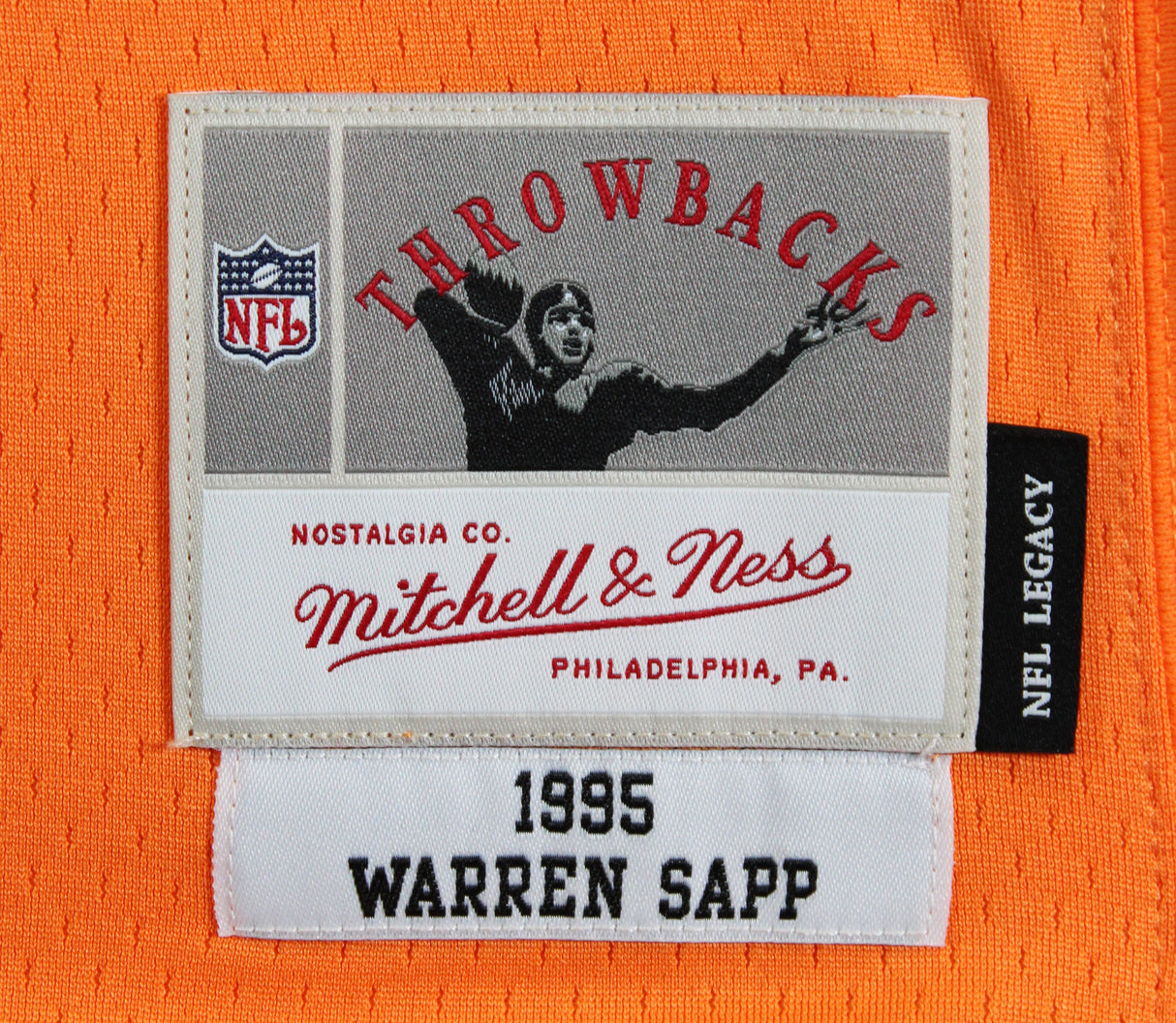 Buccaneers Warren Sapp "3x Insc" Signed Orange M&N TB Jersey BAS Witnessed