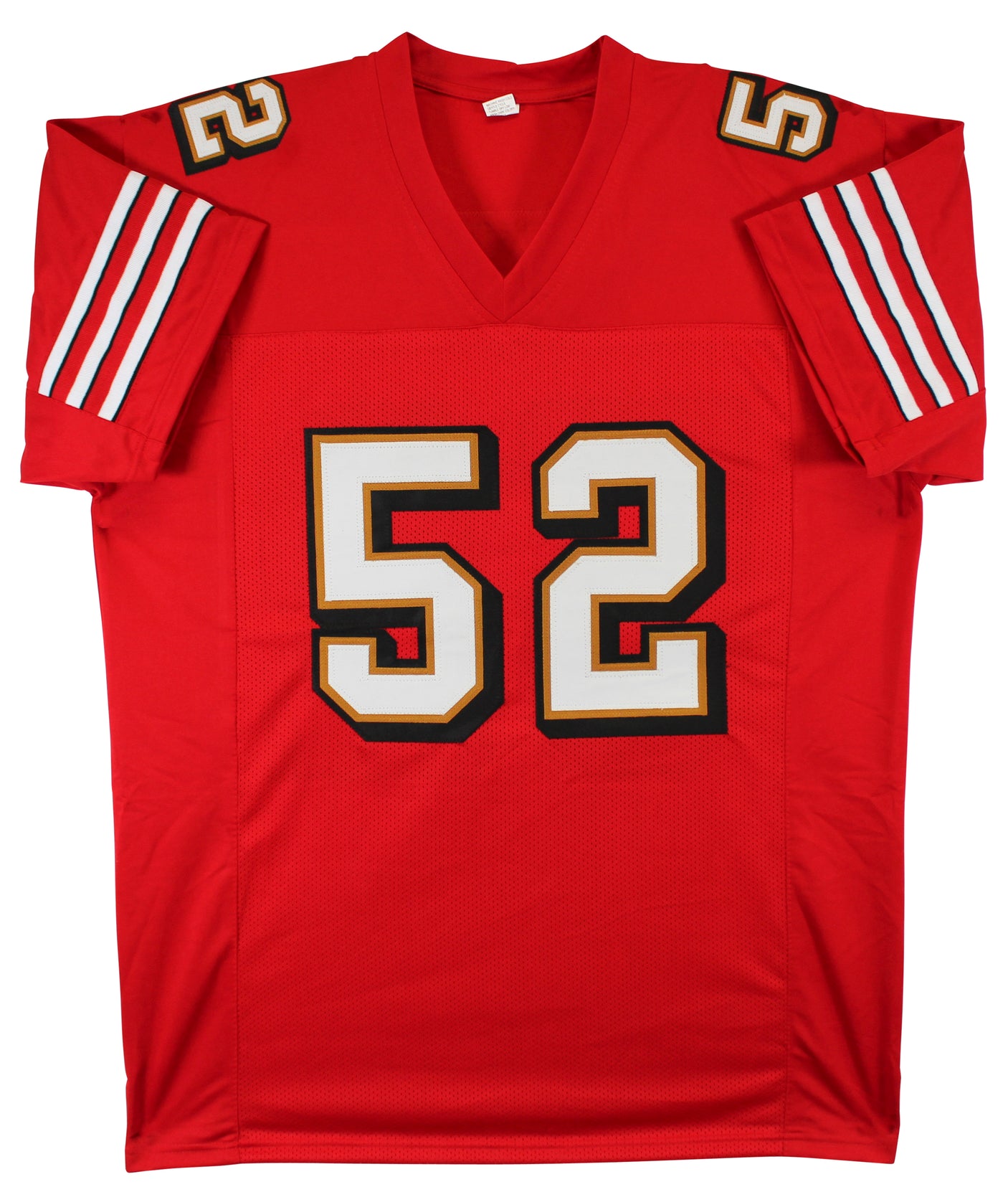 Patrick Willis "HOF 24" Signed Red Pro Style Jersey w/ Dropshadow BAS Witness 2