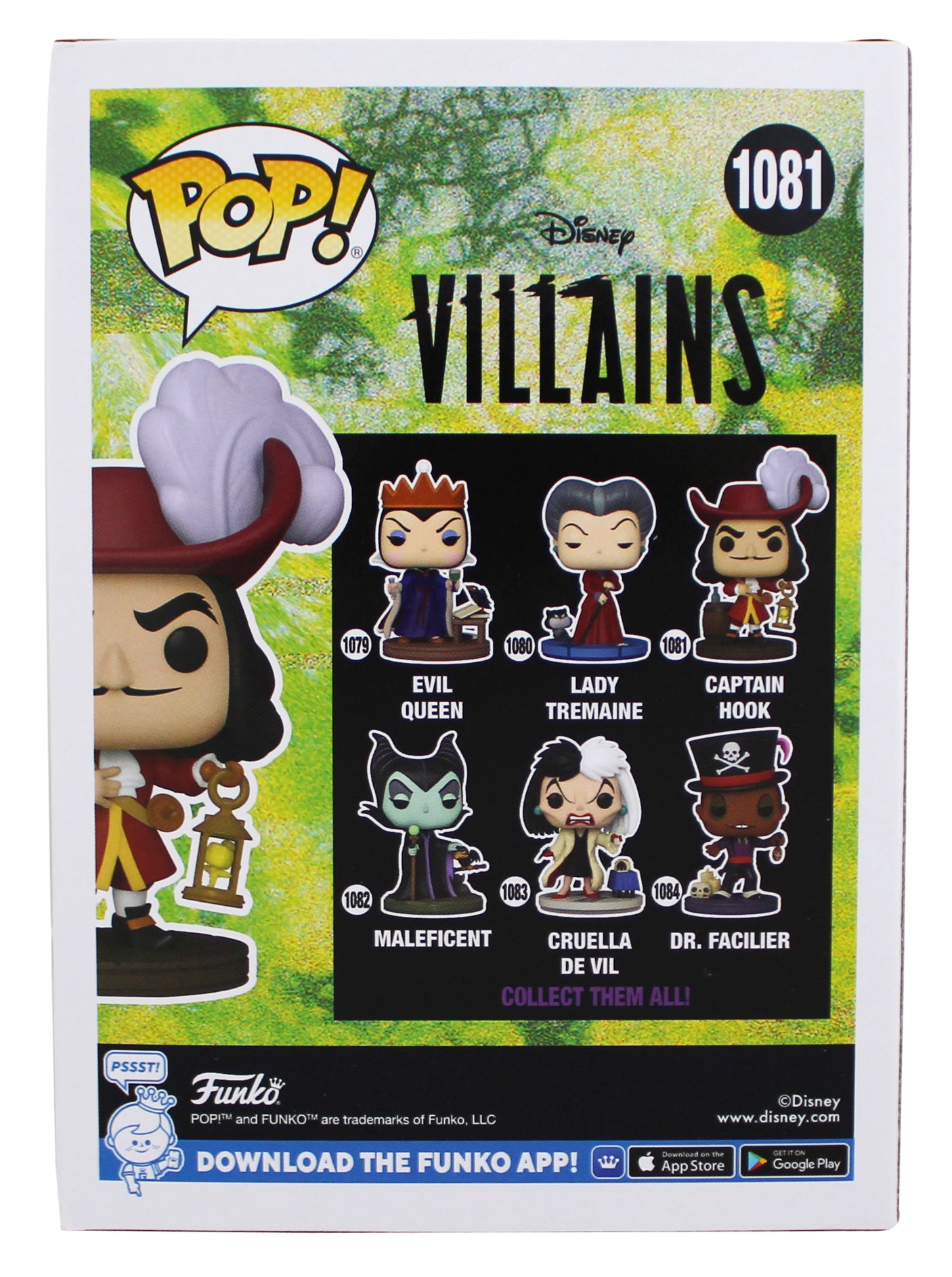 Dustin Hoffman Peter Pan Signed Captain Hook #1081 Funko Pop Figure BAS #BR35271