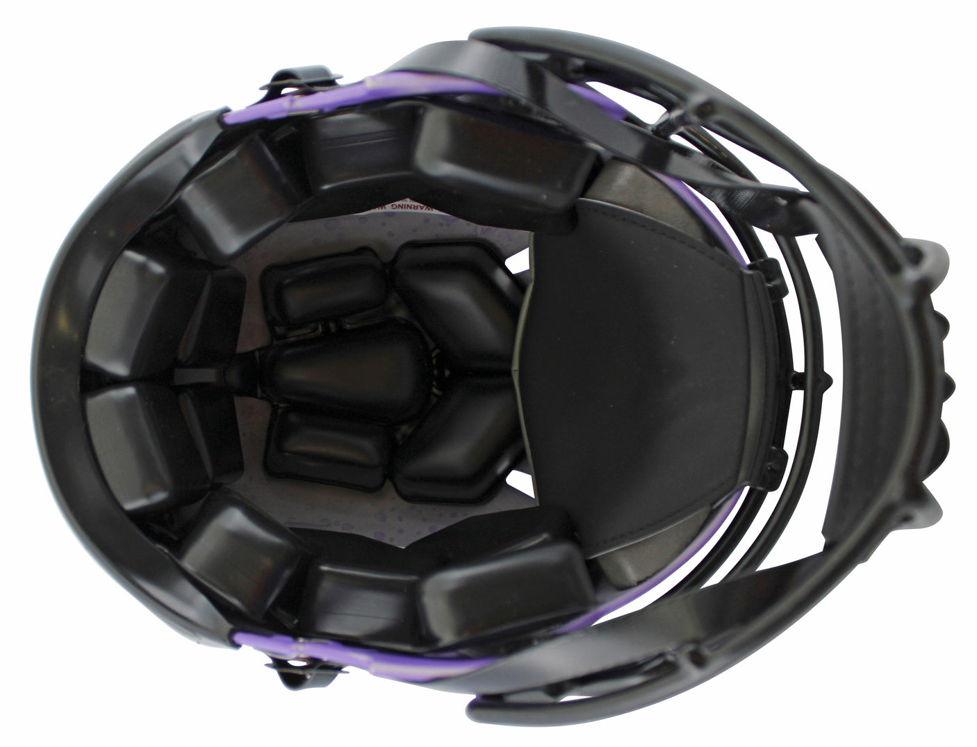 Adrian Peterson "All Damn Day" Signed Rave F/S Speed Proline Helmet W/ Case BAS