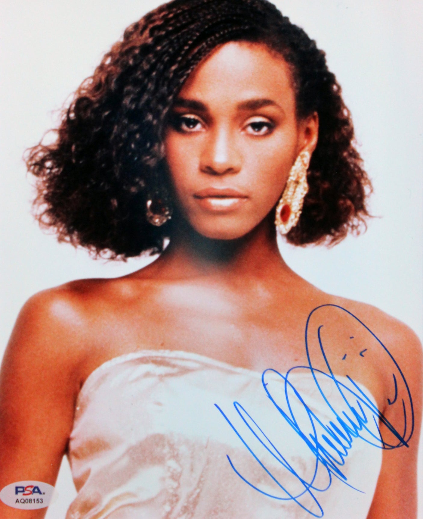 Whitney Houston The Bodyguard Authentic Signed 8x10 Framed Photo PSA #AQ08153