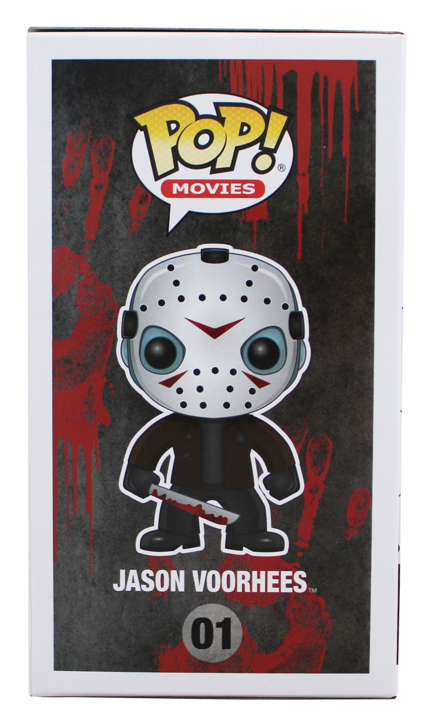 Ari Lehman "Jason 1" Signed #01 Funko Pop Vinyl Figure w/ White Sig BAS Witness