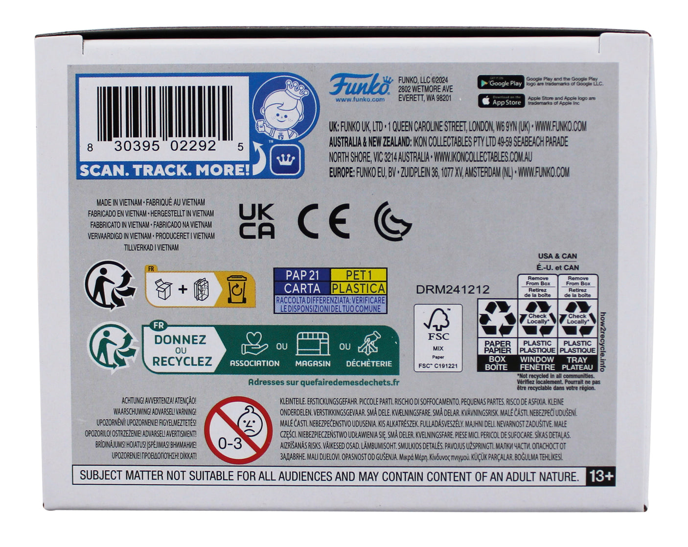 Ari Lehman "Jason 1" Signed #01 Funko Pop Vinyl Figure w/ White Sig BAS Witness