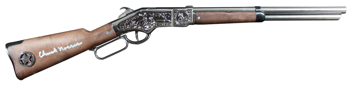 Chuck Norris Walker, Texas Ranger Authentic Signed Prop Gun JSA Wit #WA534743