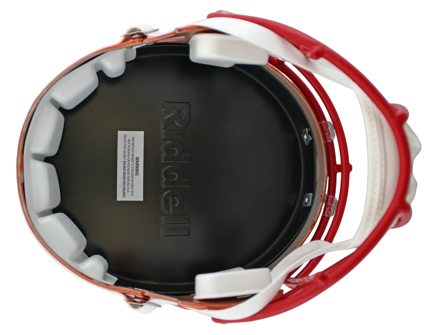 Bucs Mike Alstott "SB XXXVII Champs" Signed Flash F/S Speed Rep Helmet BAS Wit