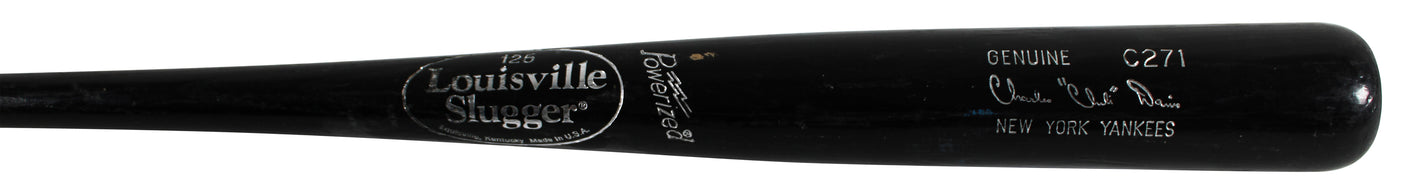 Yankees Chili Davis Louisville Slugger Player Model Baseball Bat Un-signed