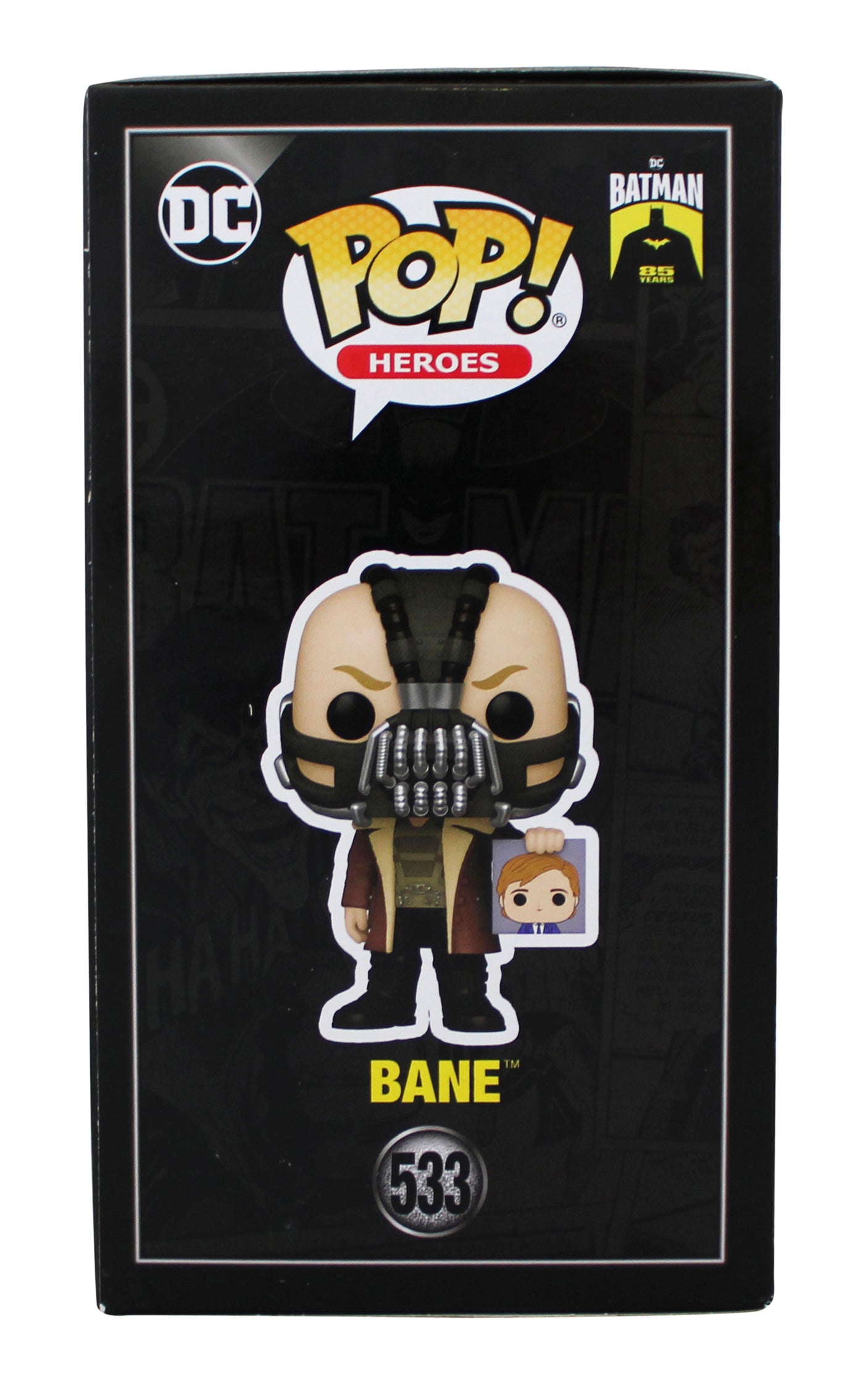 Tom Hardy Batman The Dark Knight Rises Signed #533 Funko Pop Figure BAS #BT57788