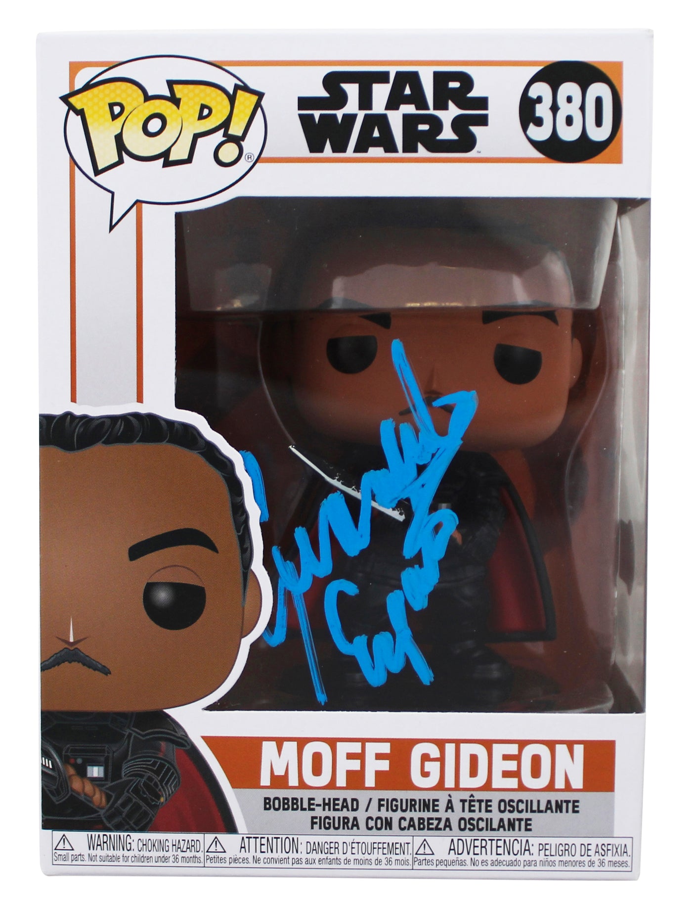 Giancarlo Esposito Star Wars Signed #380 Funko Pop Vinyl Figure BAS #BT57759