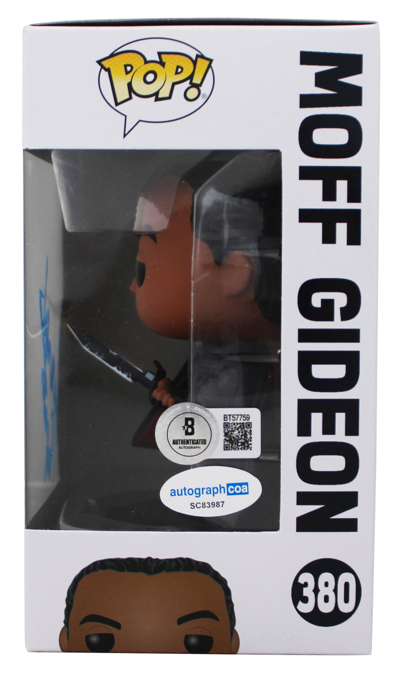 Giancarlo Esposito Star Wars Signed #380 Funko Pop Vinyl Figure BAS #BT57759