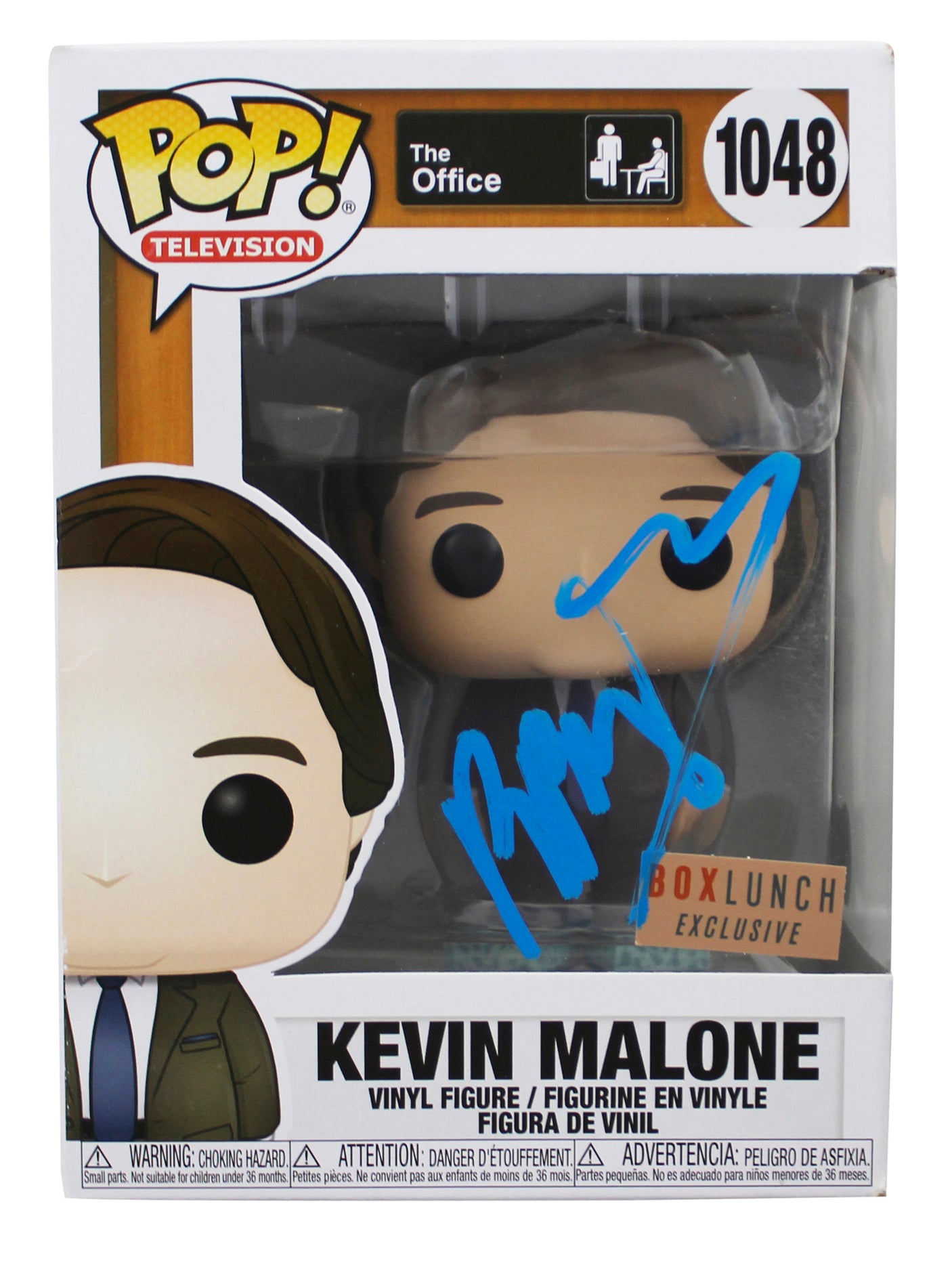 Brian Baumgartner The Office Signed Kevin #1048 Funko Pop Figure BAS #BT57773