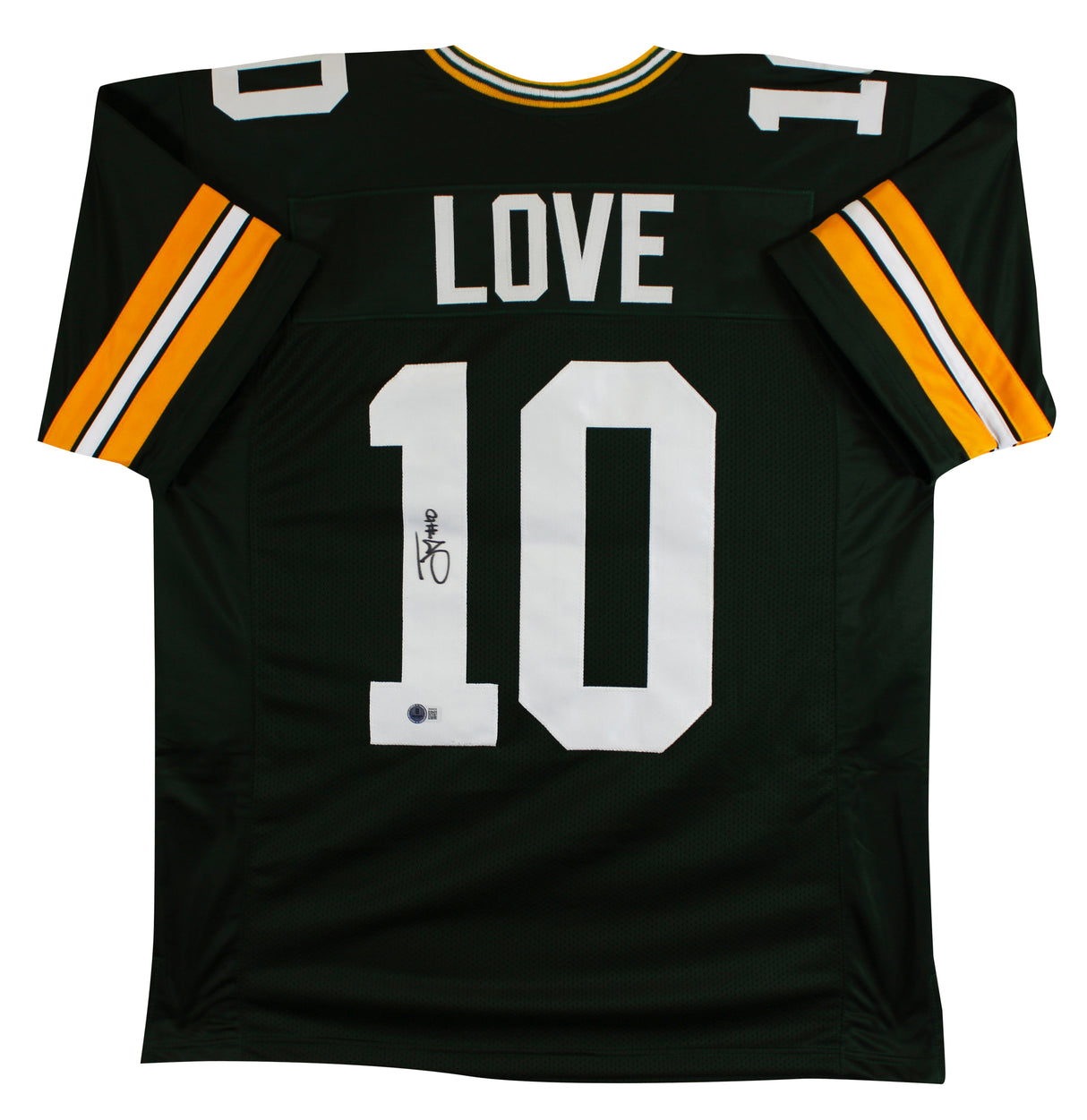 Jordan Love Authentic Signed Green Pro Style Jersey Autographed BAS #BN84838
