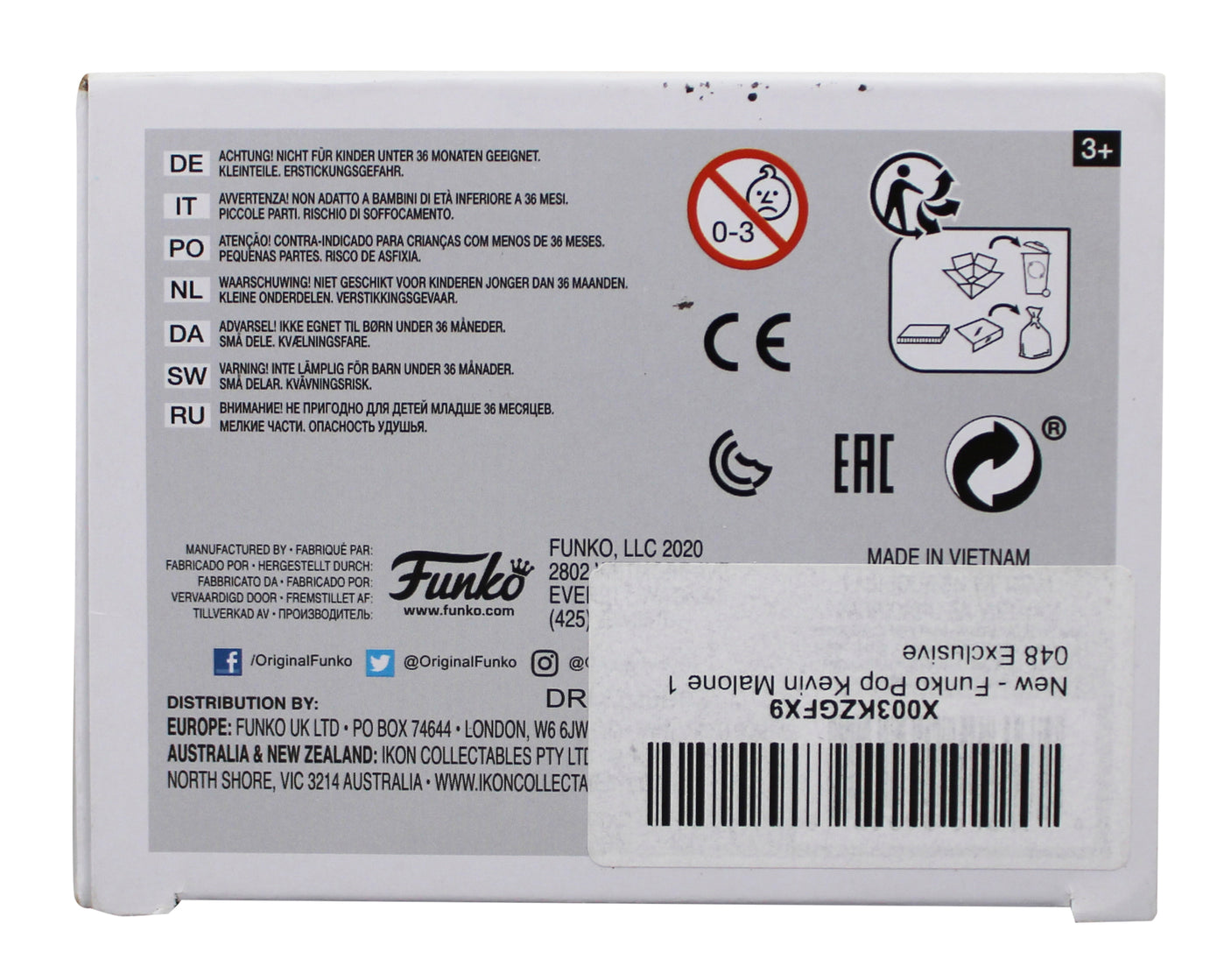 Brian Baumgartner The Office Signed Kevin #1048 Funko Pop Figure BAS #BT57773