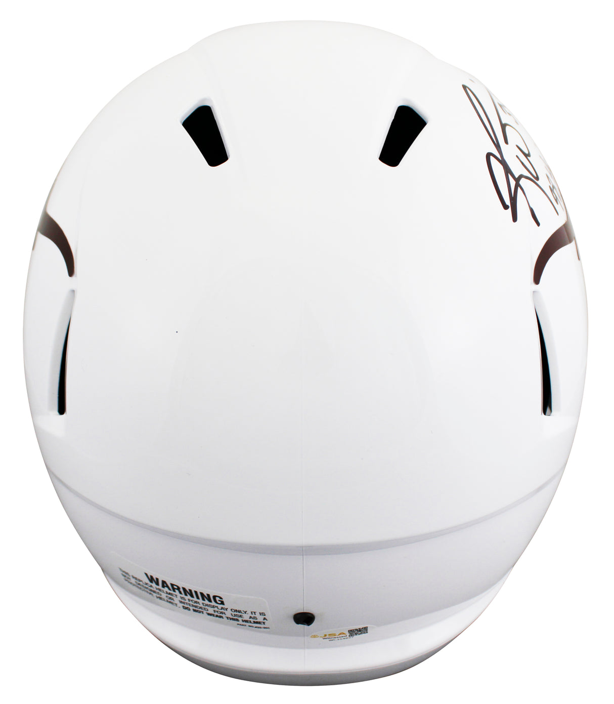 Texas Ricky Williams "98 Heisman" Signed F/S Speed Rep Helmet W/ Case JSA Wit
