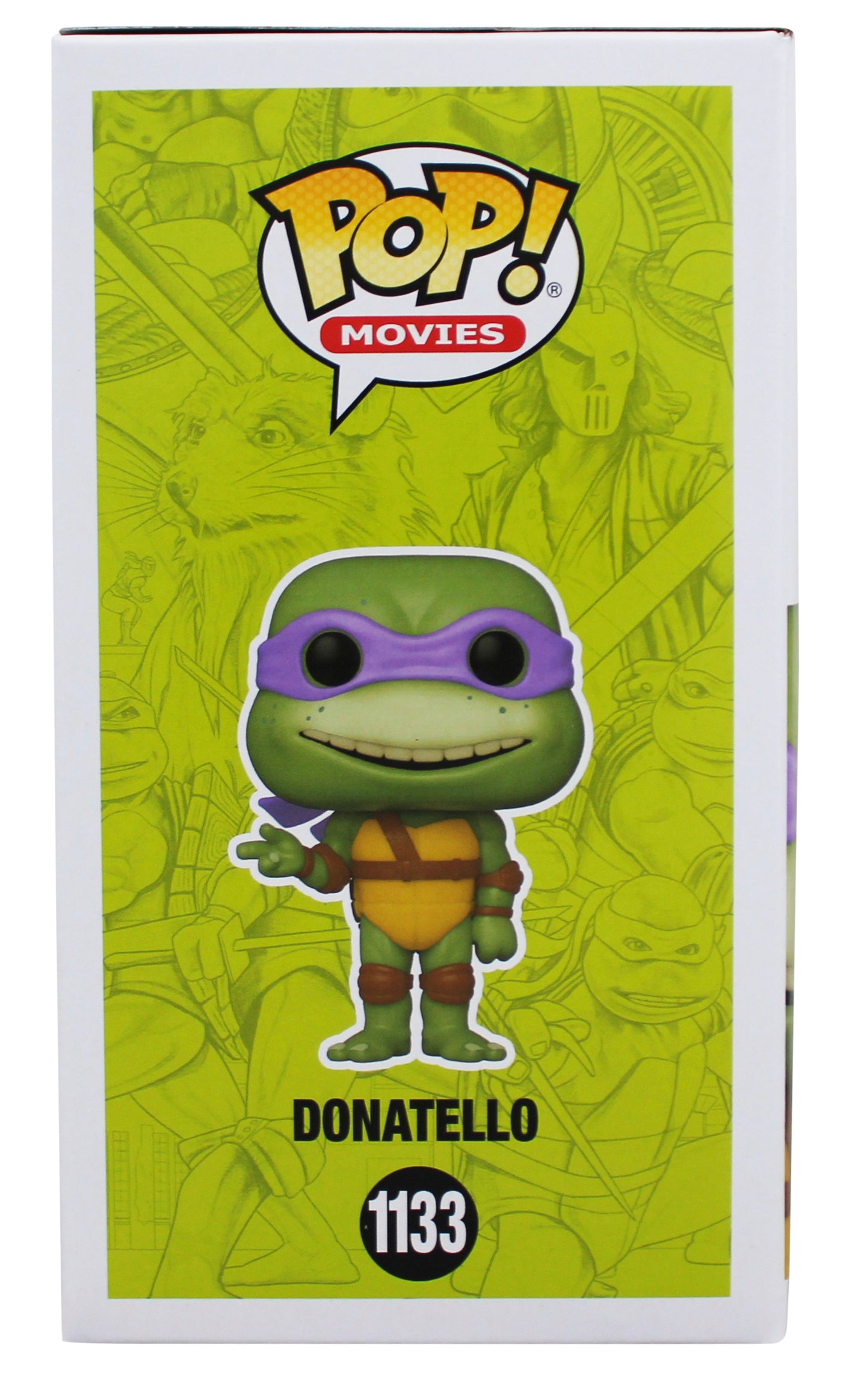 Kevin Eastman TMNT Signed Donatello #1133 Funko Pop Figure w Sketch BAS #BT57766