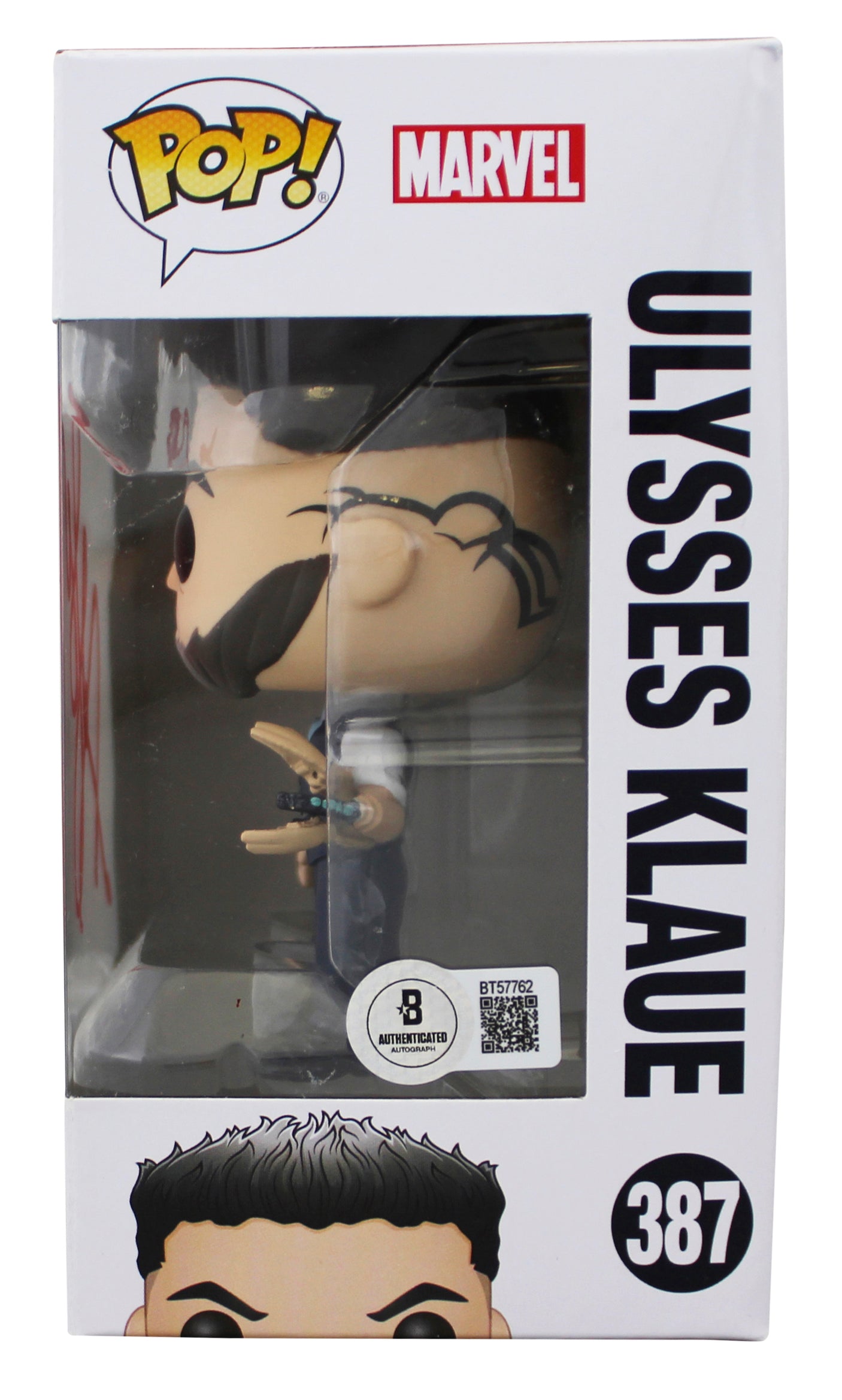 Andy Serkis Black Panther Signed Ulysses #387 Funko Pop Figure BAS #BT57762