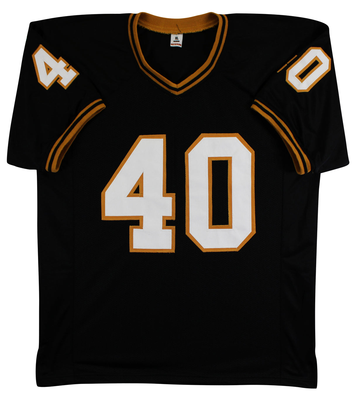 Purdue Mike Alstott "A-Train" Signed Black Pro Style Jersey BAS Witnessed