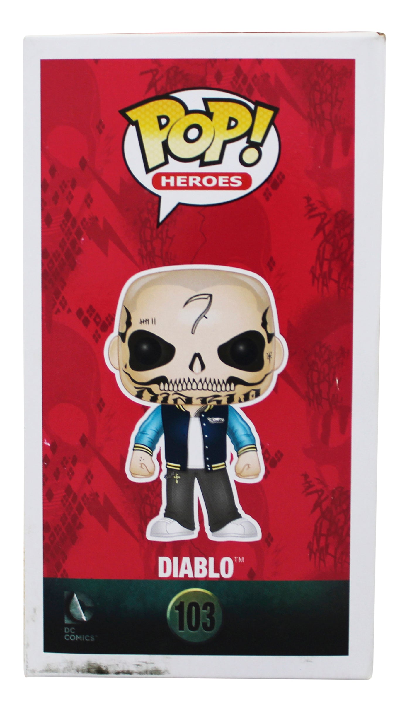 Jay Hernandez Suicide Squad Signed Diablo #103 Funko Pop Figure BAS #BT57793
