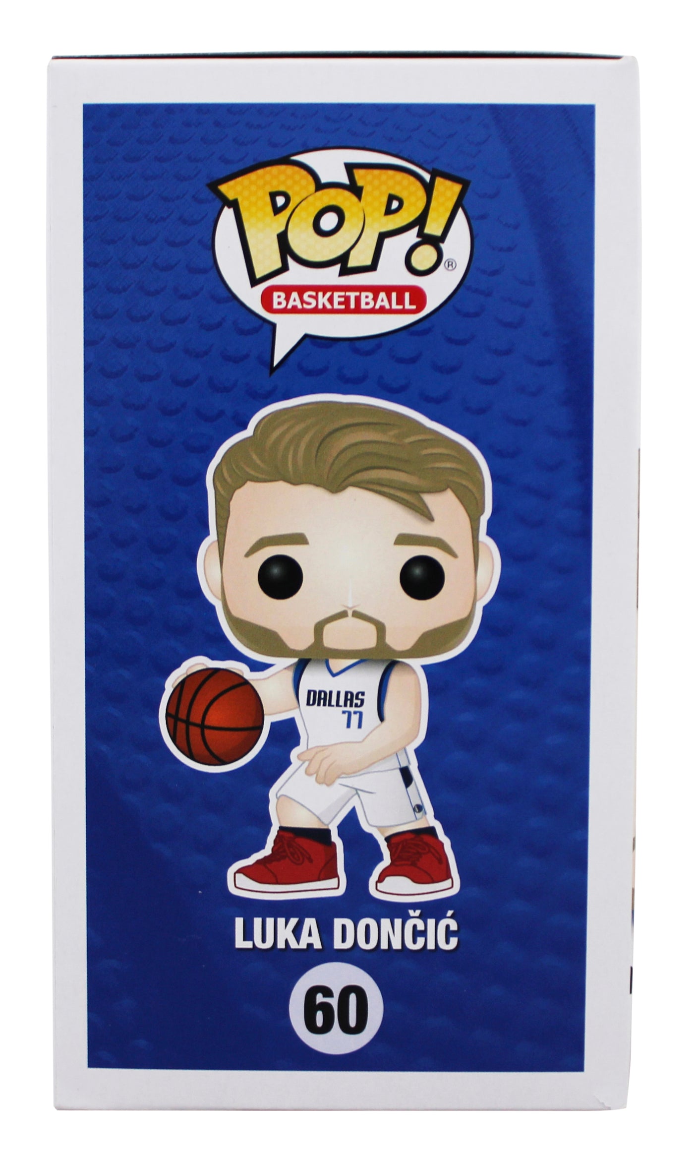 Mavericks Luka Doncic Authentic Signed #60 Funko Pop Vinyl Figure BAS #AE13900