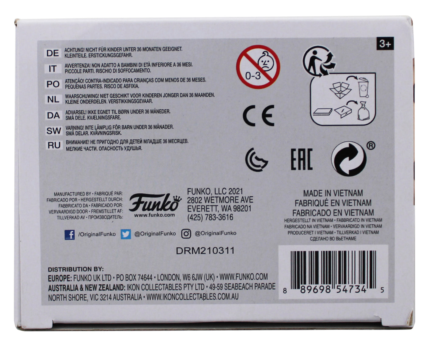 Jerry Seinfeld Authentic Signed Jerry #1081 Funko Pop Vinyl Figure BAS #BT57760