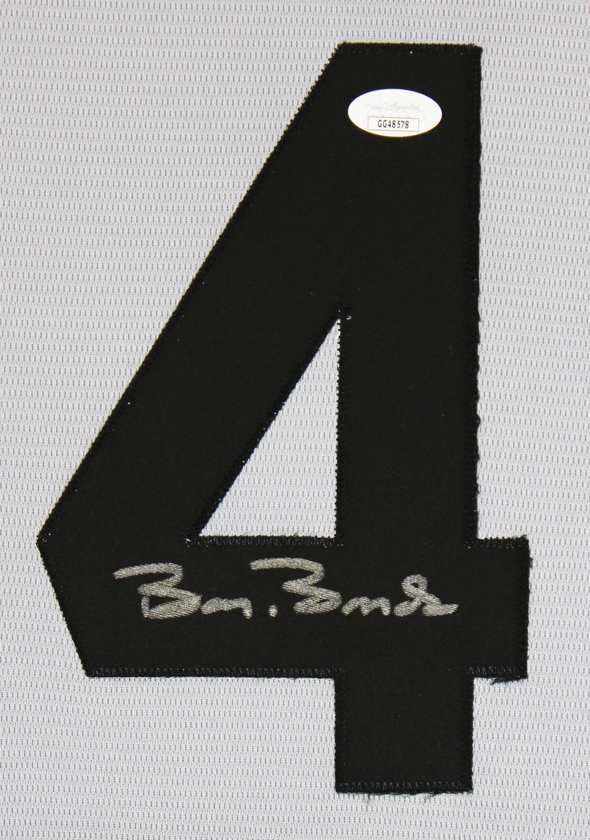 Pirates Barry Bonds Authentic Signed Grey Nike Cooperstown Collection Jersey JSA