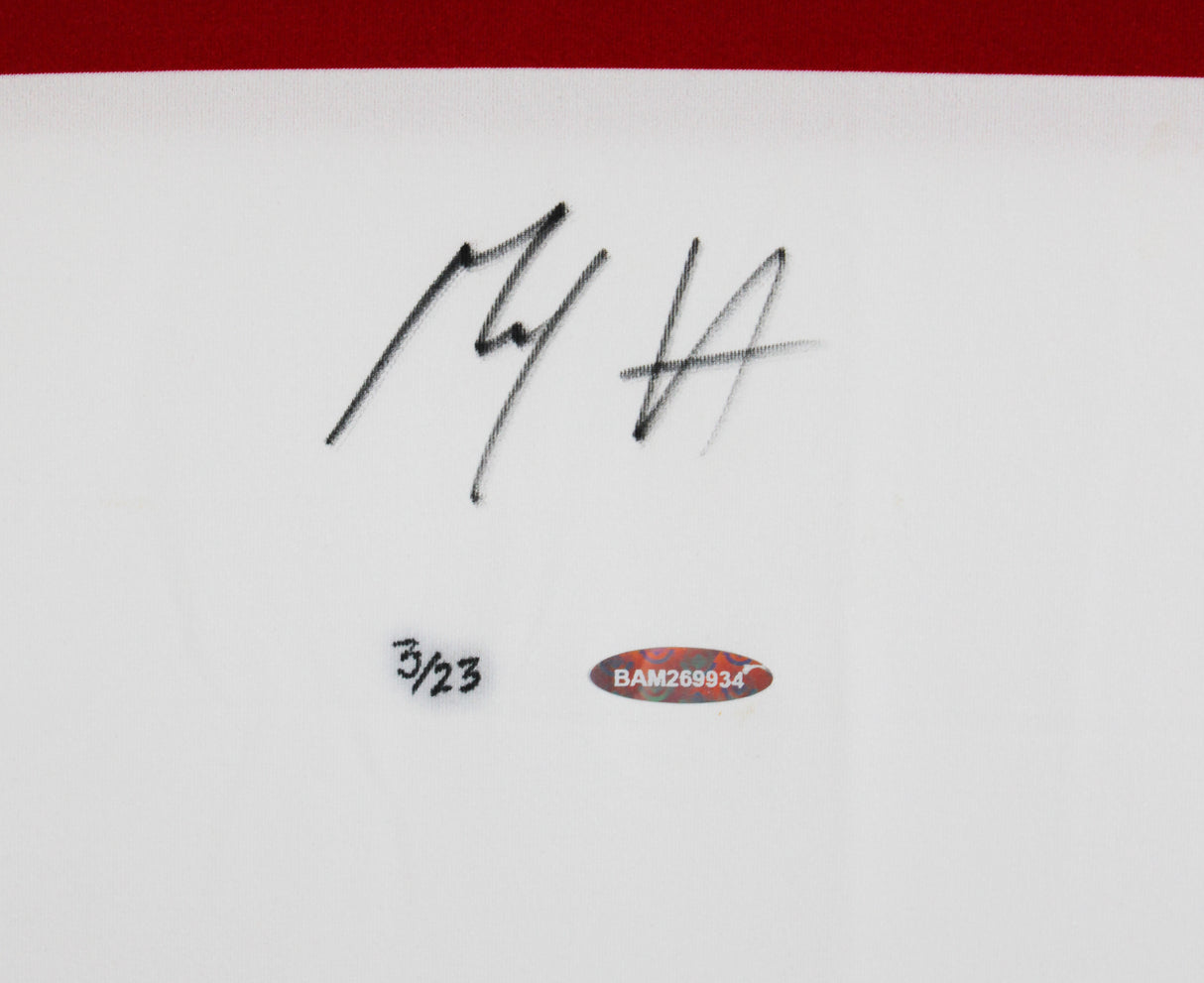 Max Homa Signed White Ralph Lauren 2023 Ryder Cup USA Saturday Polo Shirt UDA