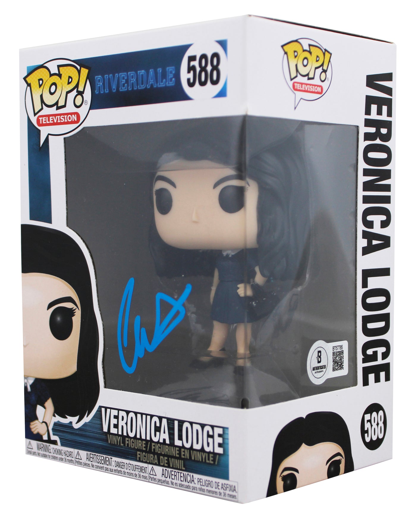 Camila Mendes Riverdale Signed Veronica Lodge #588 Funko Pop Vinyl Figure BAS