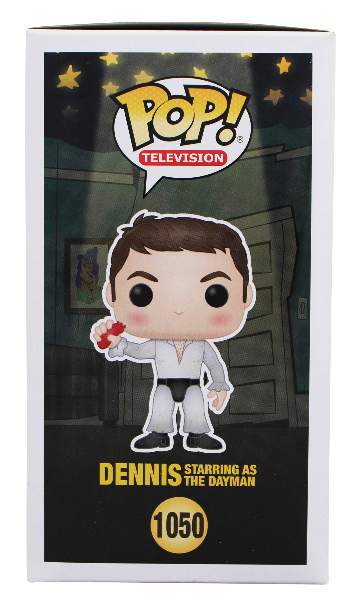 Glenn Howerton It's Always Sunny Signed Dennis #1050 Funko Pop Vinyl Figure BAS