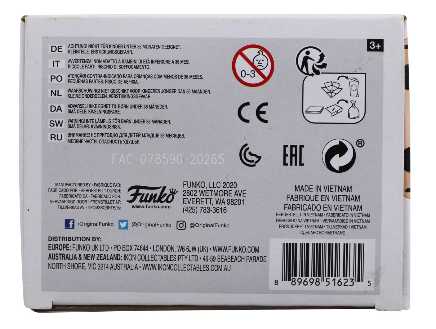 Glenn Howerton It's Always Sunny Signed Dennis #1050 Funko Pop Vinyl Figure BAS