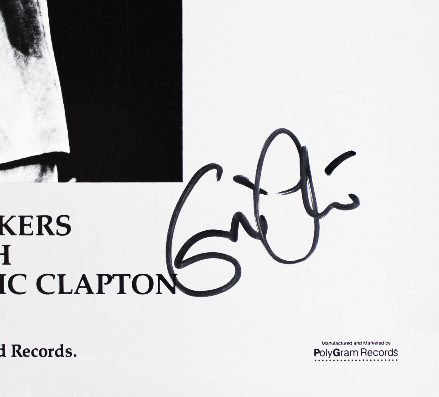 Eric Clapton Authentic Signed Crossroads Album Flat Autographed BAS #AE02886