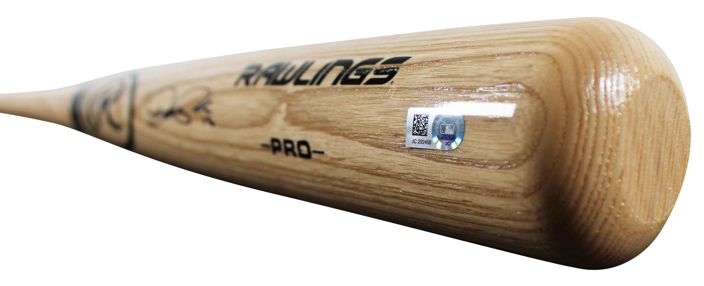 Giants Joe Panik Authentic Signed Rawlings Blonde Baseball Bat MLB #JC292458