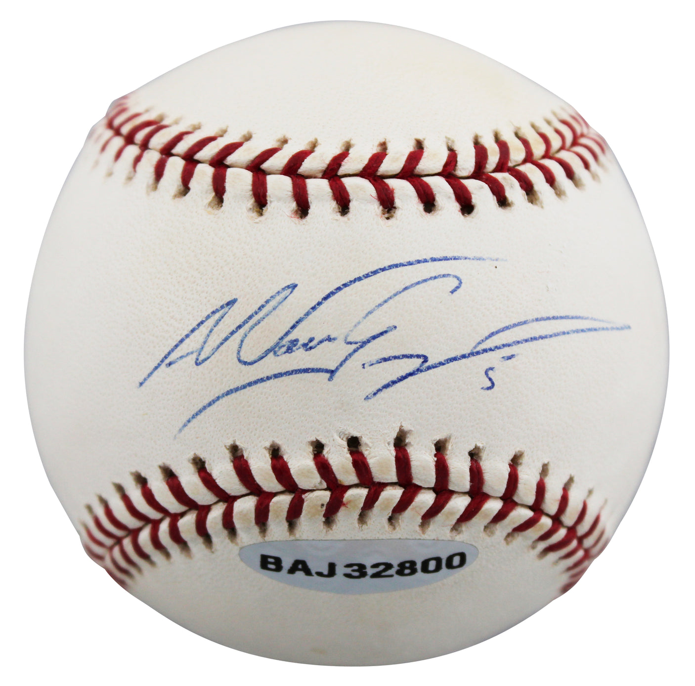 Red Sox Nomar Garciaparra Authentic Signed Selig OML Baseball UDA #BAJ32800