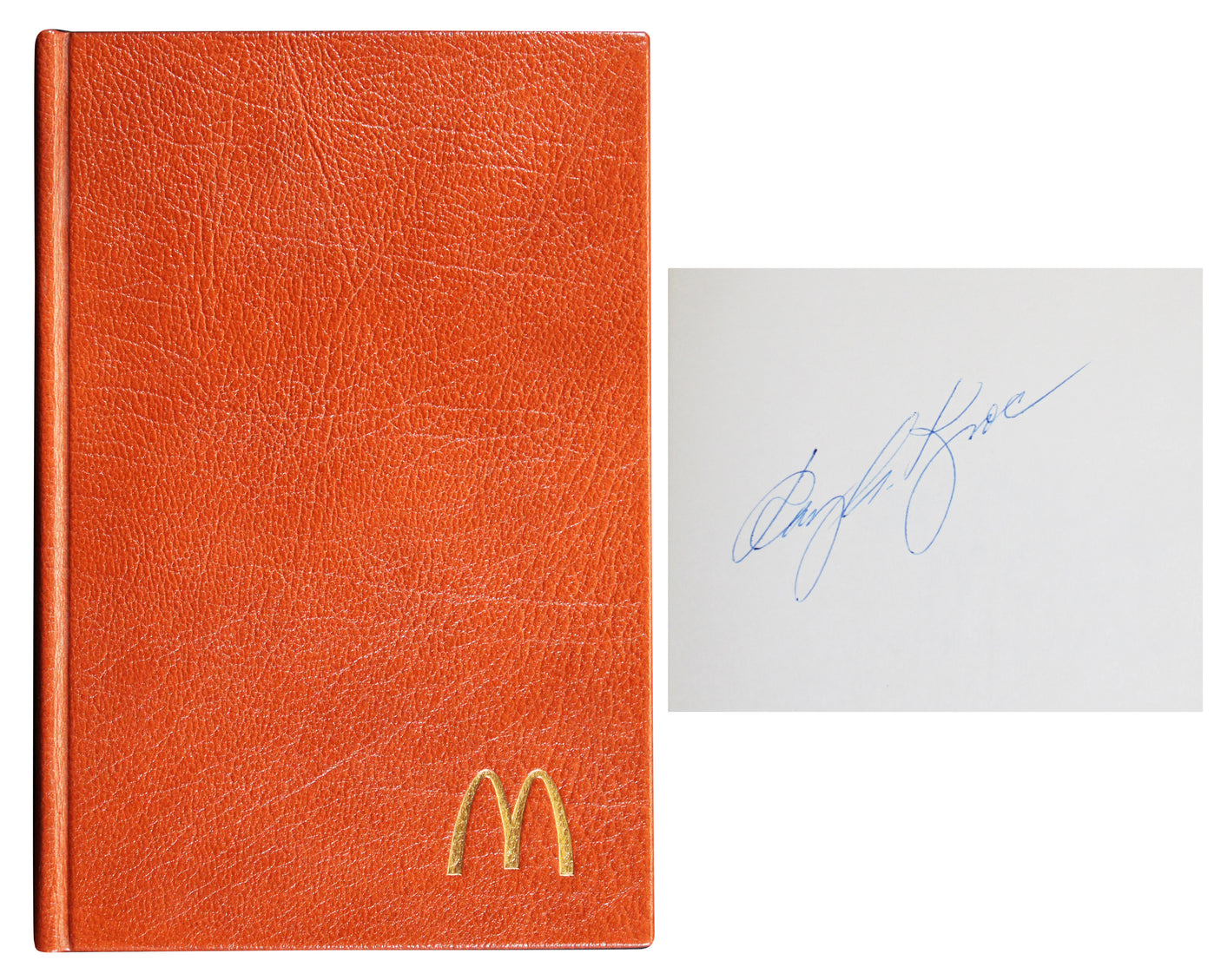 Ray Kroc Signed Grinding It Out: The Making of McDonald's Hard Cover Book BAS 2