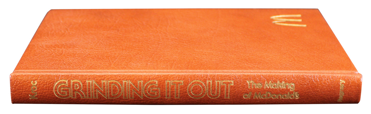 Ray Kroc Signed Grinding It Out: The Making of McDonald's Hard Cover Book BAS 2