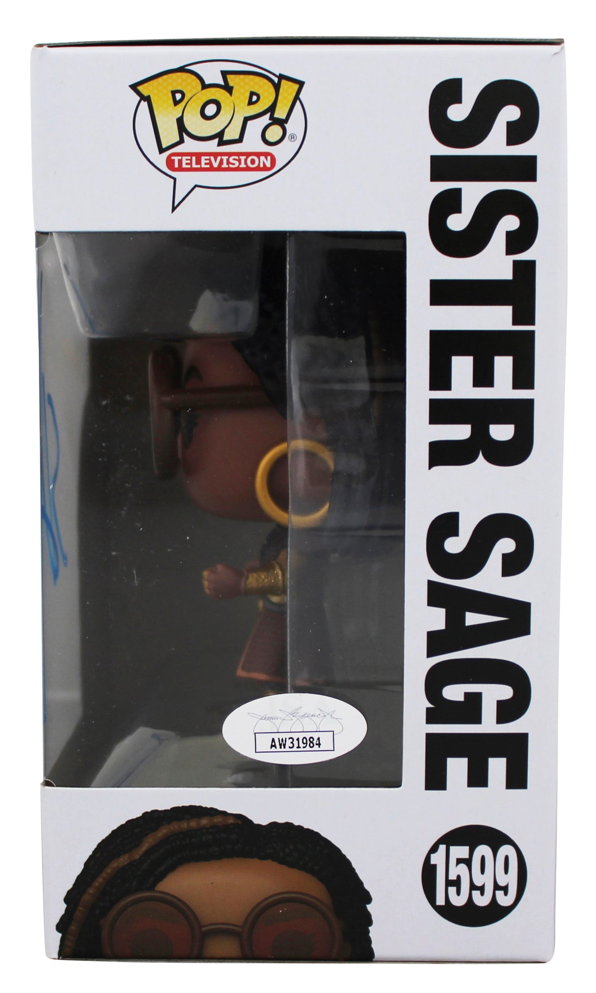 Susan Heyward The Boys Signed Sister Sage #1599 Funko Pop Figure JSA #AW31984