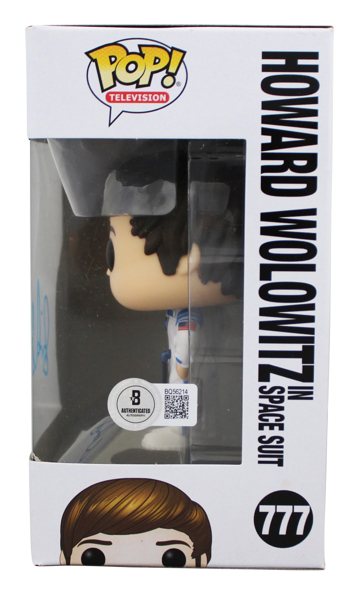 Simon Helberg Big Bang Theory Signed Howard #777 Funko Pop Figure BAS #BQ56214