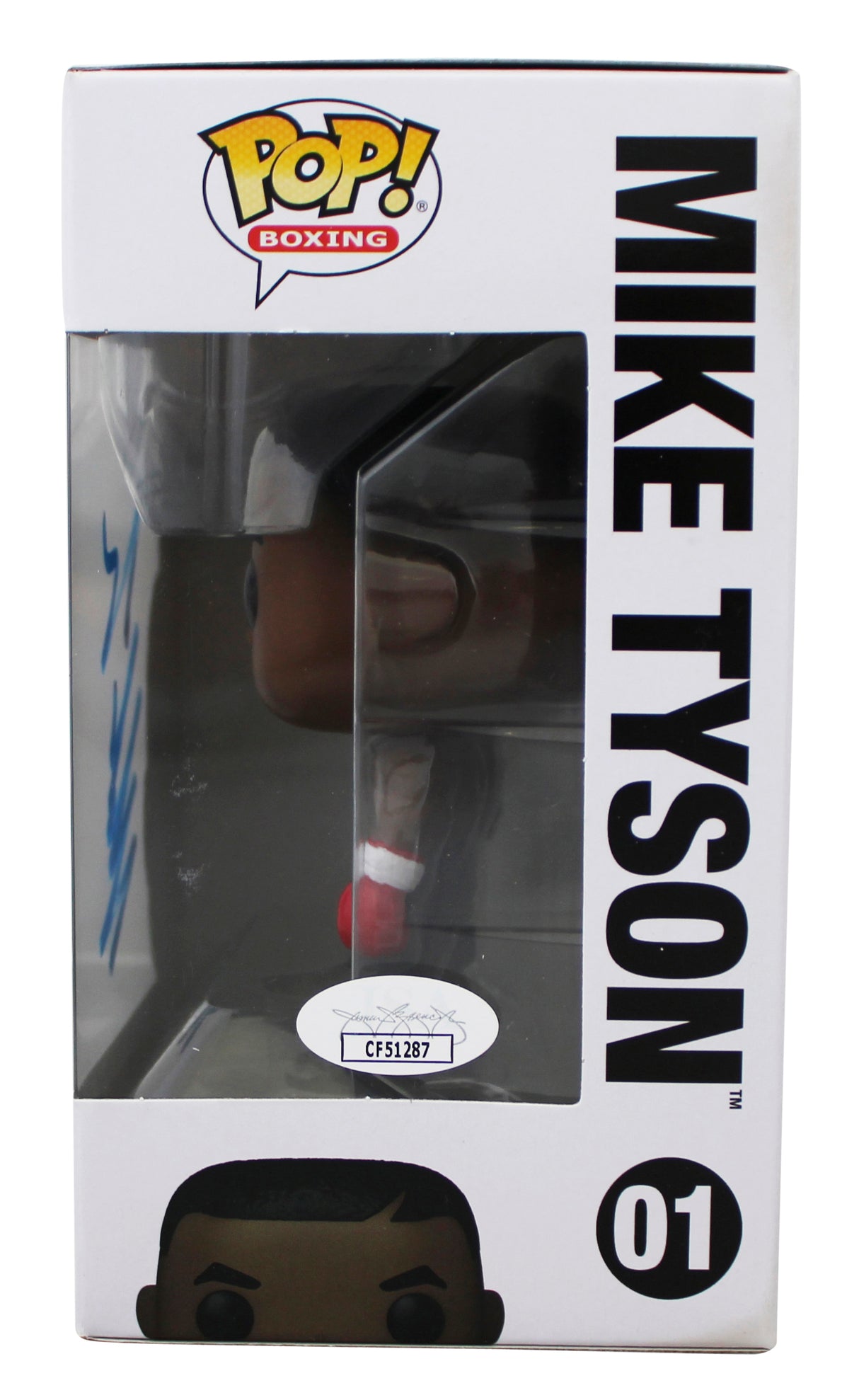 Mike Tyson Authentic Signed #01 Funko Pop Vinyl Figure Autographed JSA #CF51287