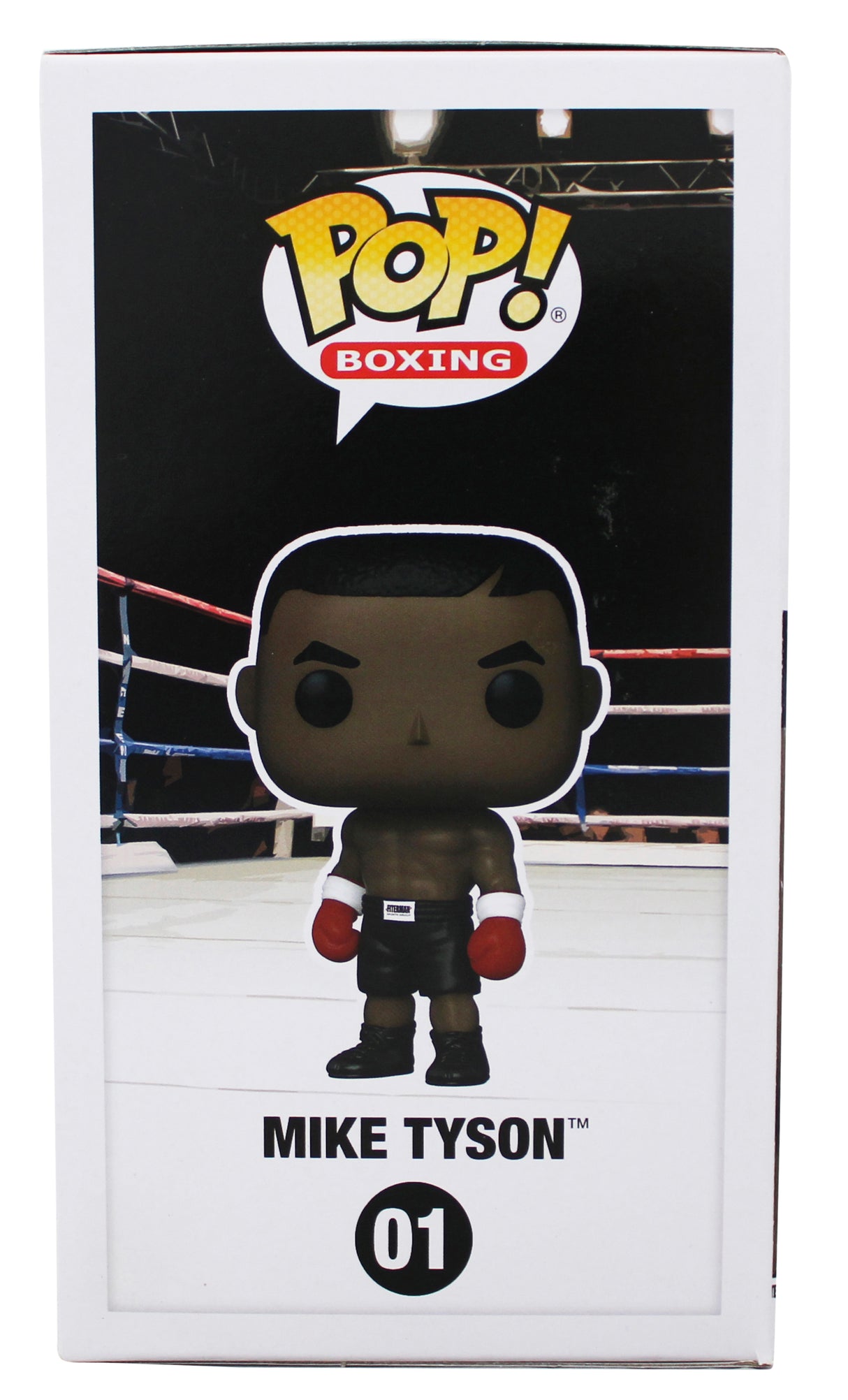 Mike Tyson Authentic Signed #01 Funko Pop Vinyl Figure Autographed JSA #CF51287