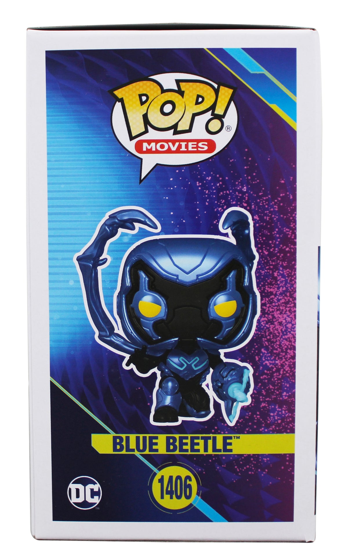 Xolo Mariduena Blue Beetle Signed #1406 Funko Pop Vinyl Figure BAS #BN36431