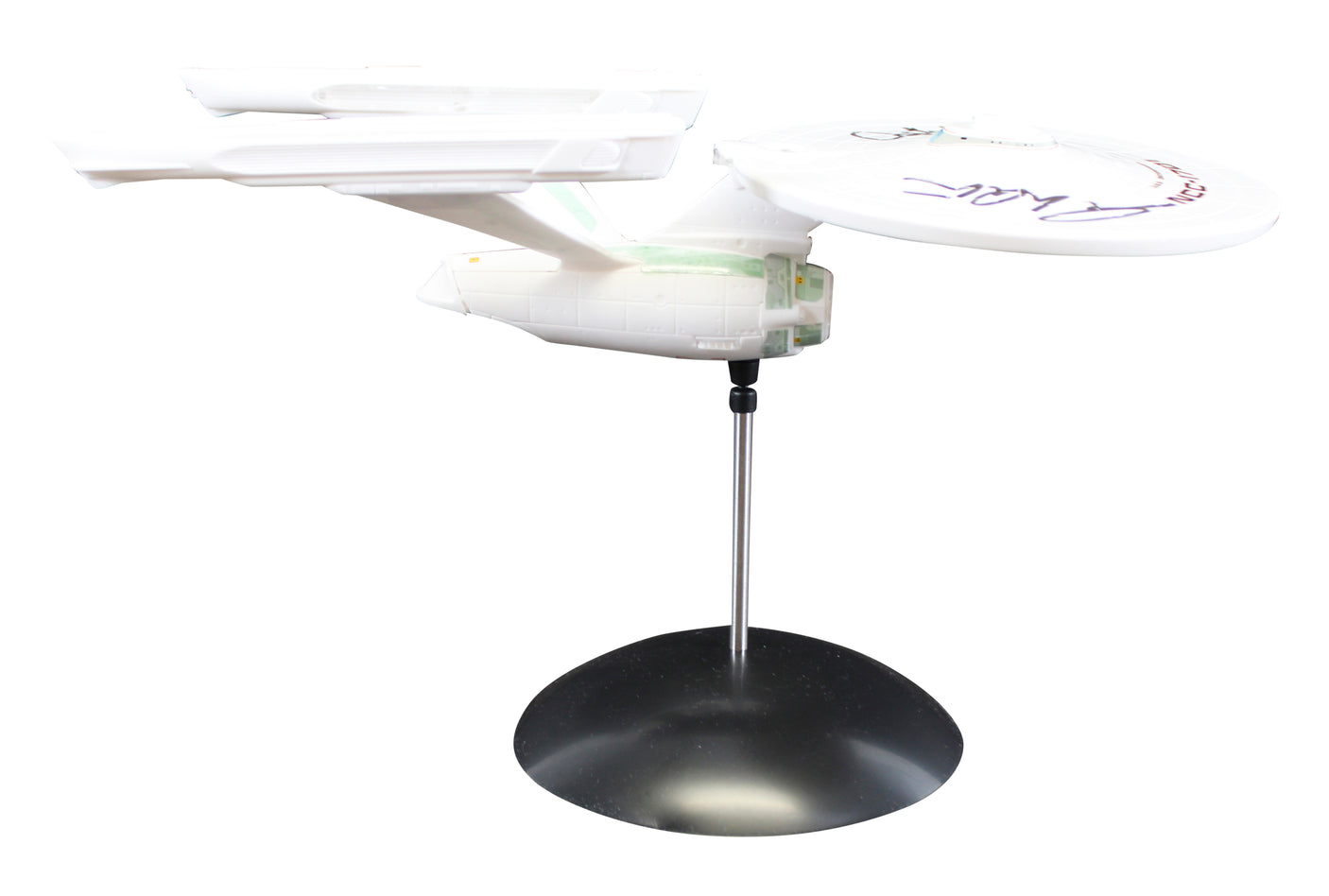 William Shatner Star Trek "Captain Kirk" Signed U.S.S. Enterprise Model BAS W