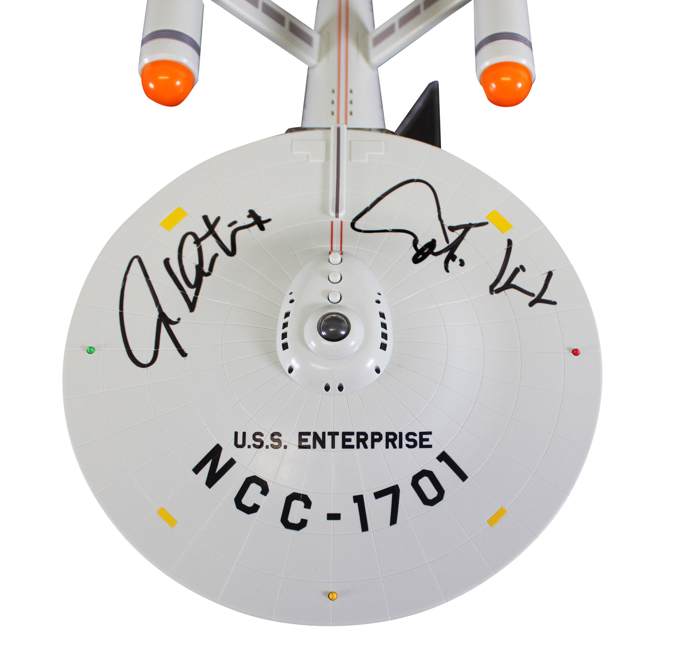 William Shatner Star Trek "Captain Kirk" Signed USS Enterprise NCC-1701 BAS Wit