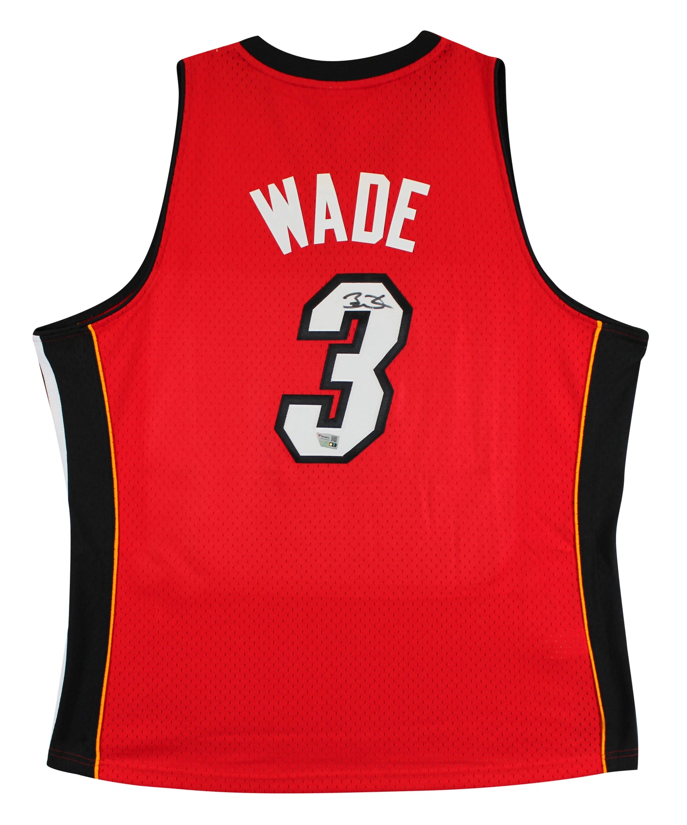 Heat Dwyane Wade Authentic Signed 2005-06 Red M&N HWC Swingman Jersey Fanatics