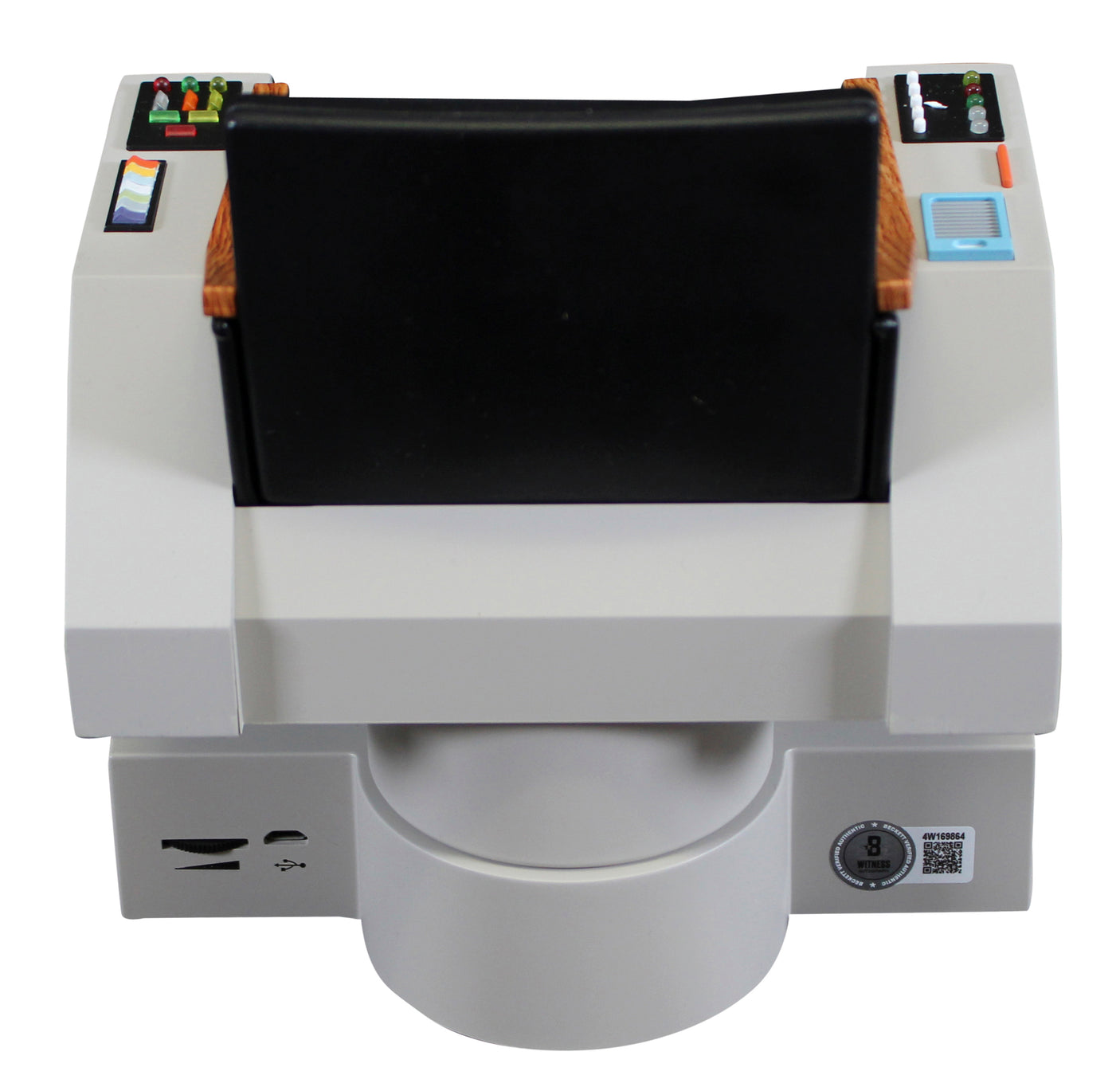 William Shatner Star Trek "Captain Kirk" Signed 1:6 FX Captain's Chair BAS Wit