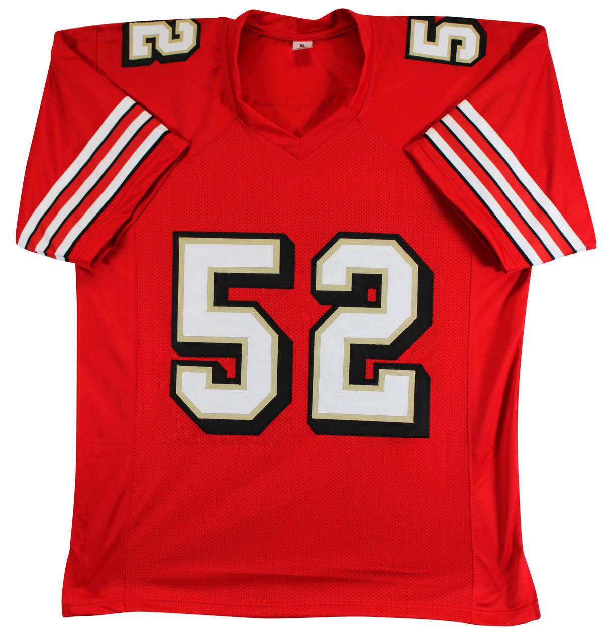 Patrick Willis "HOF 24" Signed Red Pro Style Jersey w/ Dropshadow BAS Witness 3