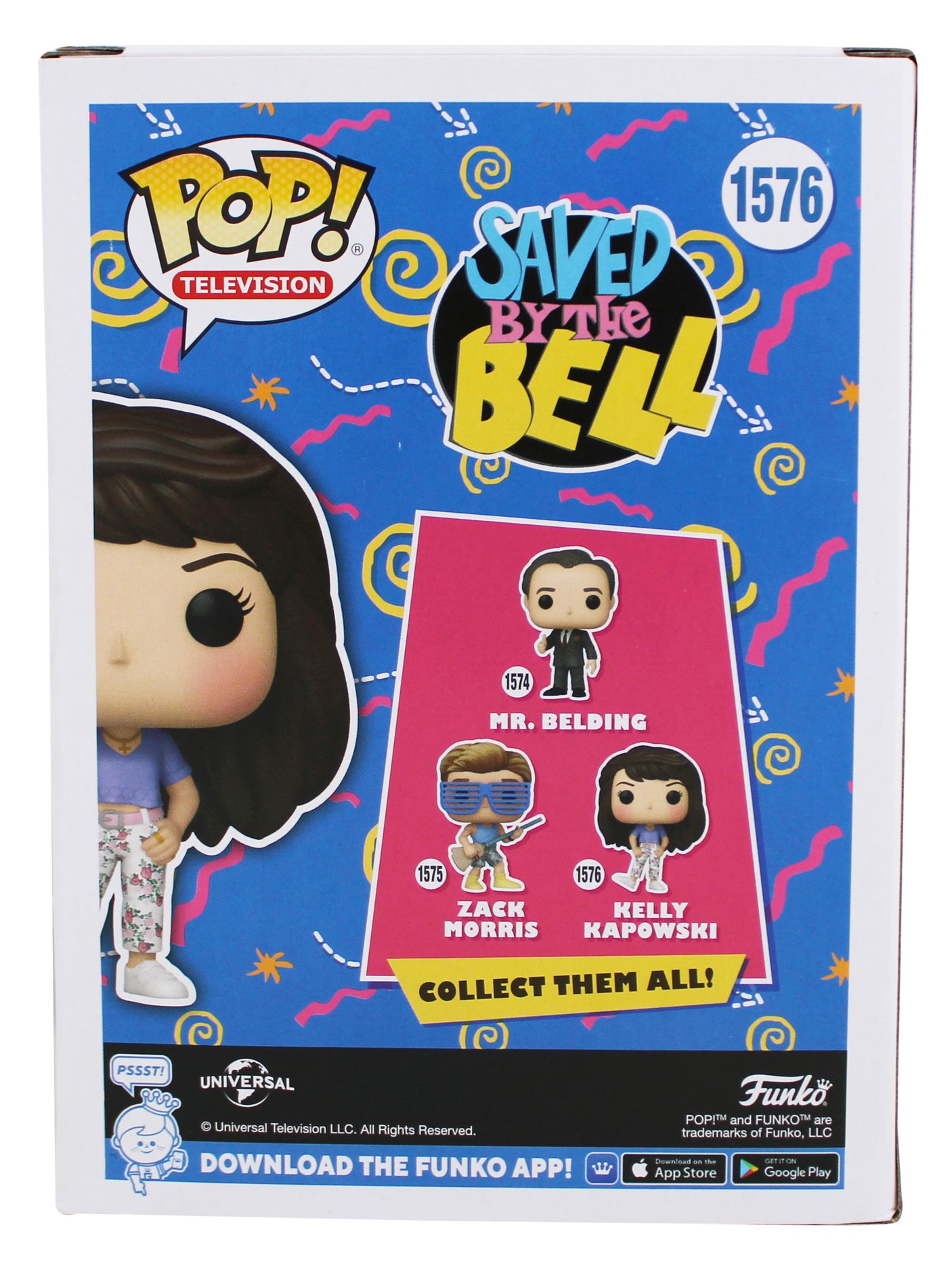 Tiffani Thiessen Saved By The Bell Signed #1576 Funko Pop Figure BAS W #2W520809
