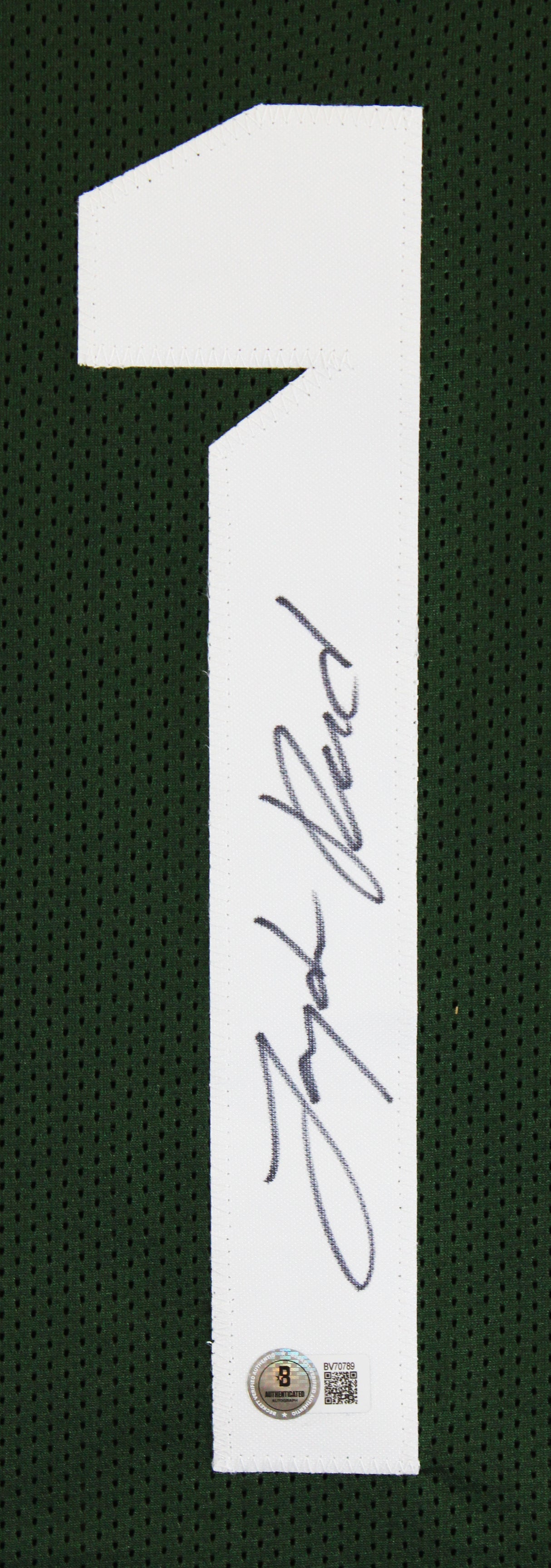 Michigan State Jayden Reed Authentic Signed Green Pro Style Jersey BAS
