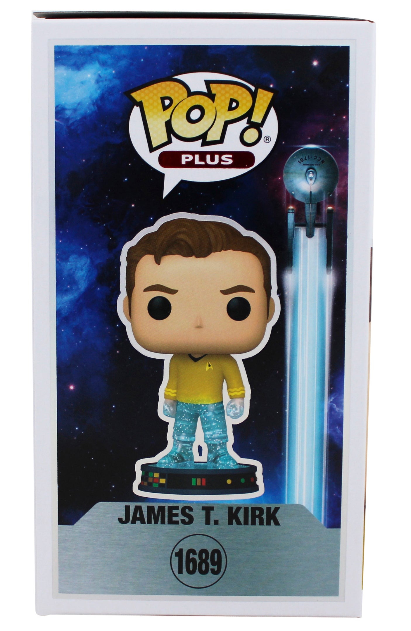 William Shatner Star Trek "Captain Kirk" Signed #1689 Funko Pop Figure BAS Wit