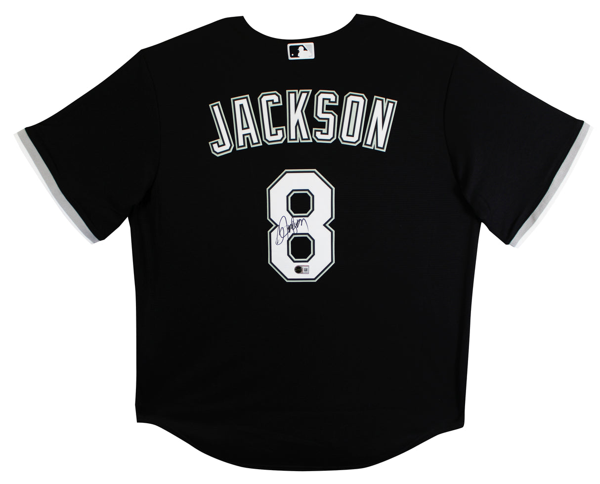 White Sox Bo Jackson Authentic Signed Black Nike Jersey BAS Witnessed