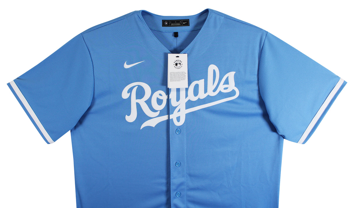 Royals Bo Jackson Authentic Signed Blue Nike Jersey Autographed BAS Witnessed
